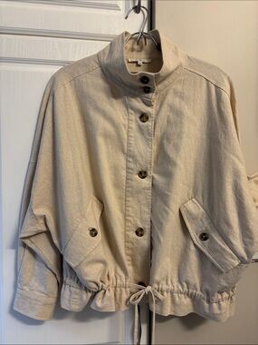 Linen/cotton jacket/blazer